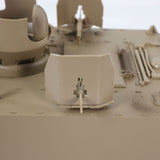 TD 1/16 RC Tank M2412-B M113A1 ACAV 360 Turret Rotation Infrared Metal Wheels Gearbox Smoke Unit Radio Control Military Model
