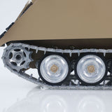 TD 1/16 RC Tank M2412-B M113A1 ACAV 360 Turret Rotation Infrared Metal Wheels Gearbox Smoke Unit Radio Control Military Model