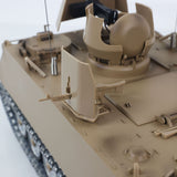 TD 1/16 RC Tank M2412-B M113A1 ACAV 360 Turret Rotation Infrared Metal Wheels Gearbox Smoke Unit Radio Control Military Model