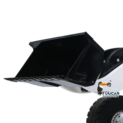 Toucanhobby L2350 1/14 Metal RC Hydraulic Loader Heavy Duty Giant Model Smoke Unit FlySky ST8 Remote Controller for Model Enthusiasts