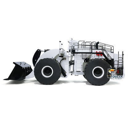 Toucanhobby L2350 1/14 Metal RC Hydraulic Loader Heavy Duty Giant Model Smoke Unit FlySky ST8 Remote Controller for Model Enthusiasts