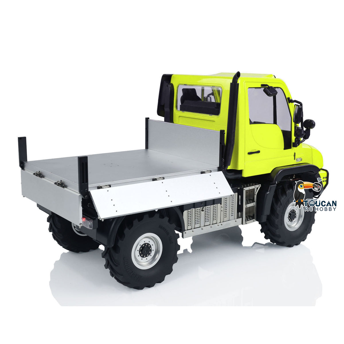In Stock TOUCAN RC HOBBY UNI U423 4X4 1/10 RC Rock Crawler Cars 2Speed Gearbox Remote Control Off-road Vehicles with Winch Light Sound 540 Brushed Motor