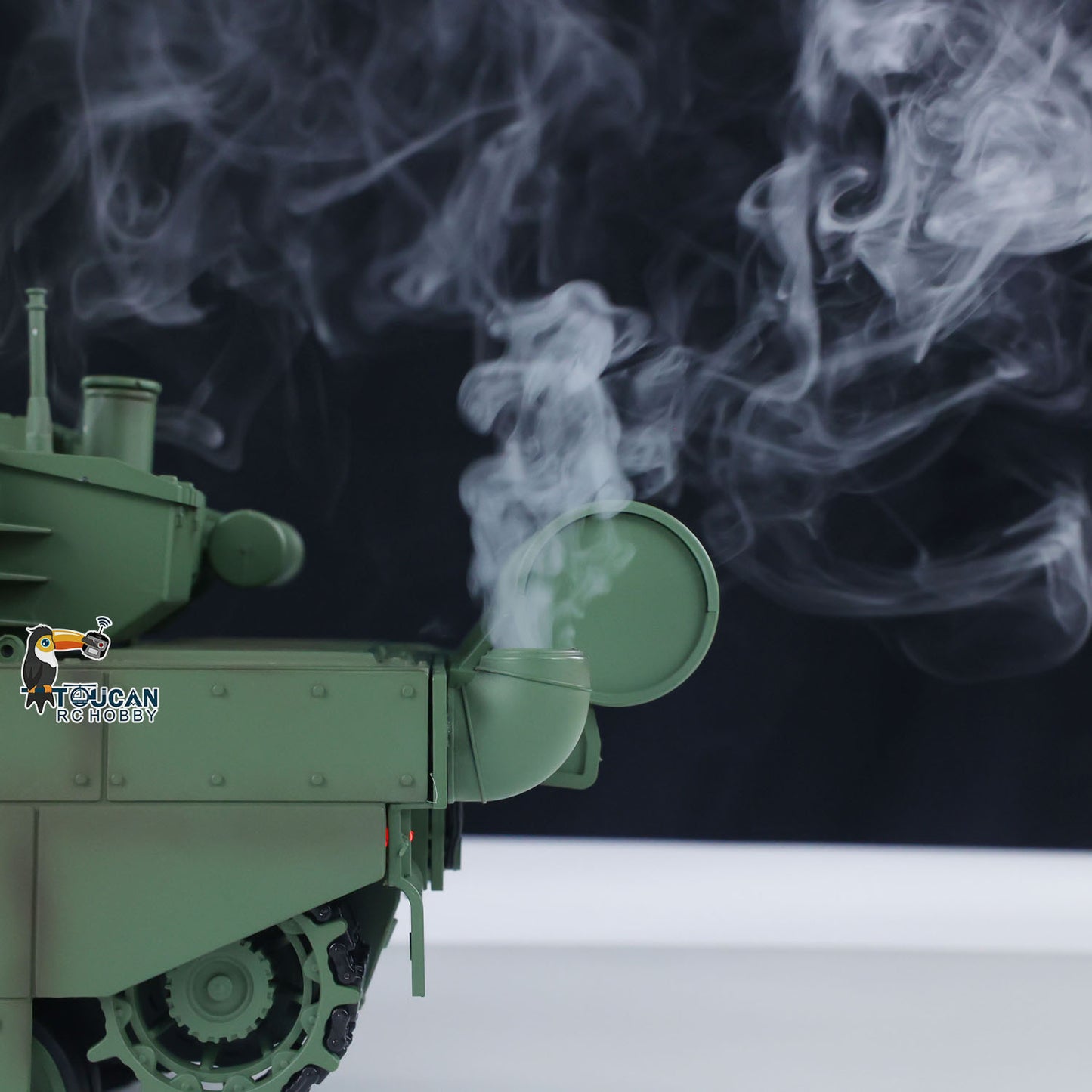 TD 1/16 RC Militärpanzer H2408 Leclerc Kampfpanzer Metallantriebsrad Laufradgetriebe Infrarot BB Laufrückstoß Raucheinheit