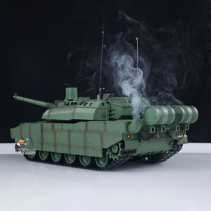 1/16 Tongde RC Panzer H2408 Leclerc Kampfpanzer RTR Infrarot BB Schießen Barrel Rückstoß 320 Grad Elektrisches Spielzeugmodell Batterie