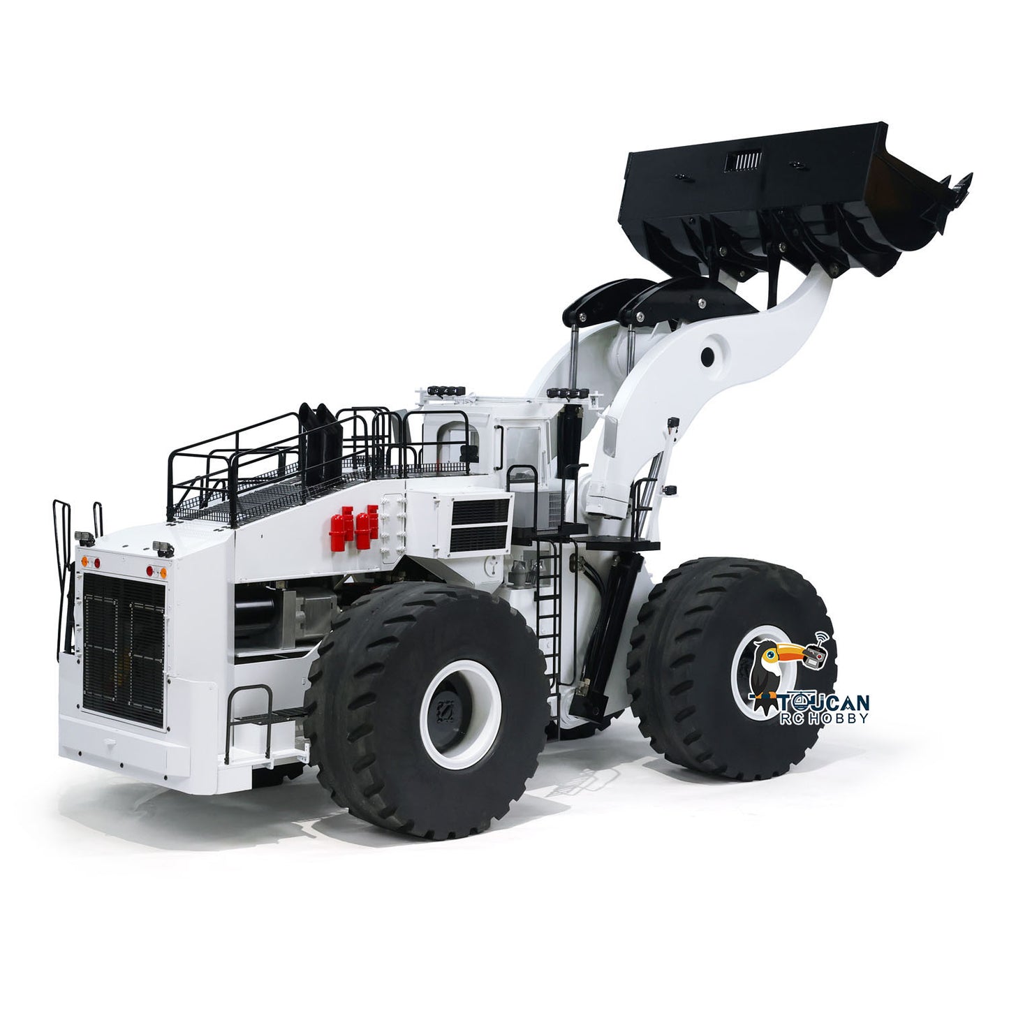 Toucanhobby L2350 1/14 Metal RC Hydraulic Loader Remote Control Engineering Model Smoke Unit ST8 Radio Controller for Machinery Enthusiasts