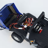 Free Fast Shipping CR18P Flatbed Trailer 6x6 RTR RC Rock Crawler Remote Control Off-Road Truck 2-Speed Lights 6WD Electric Toy