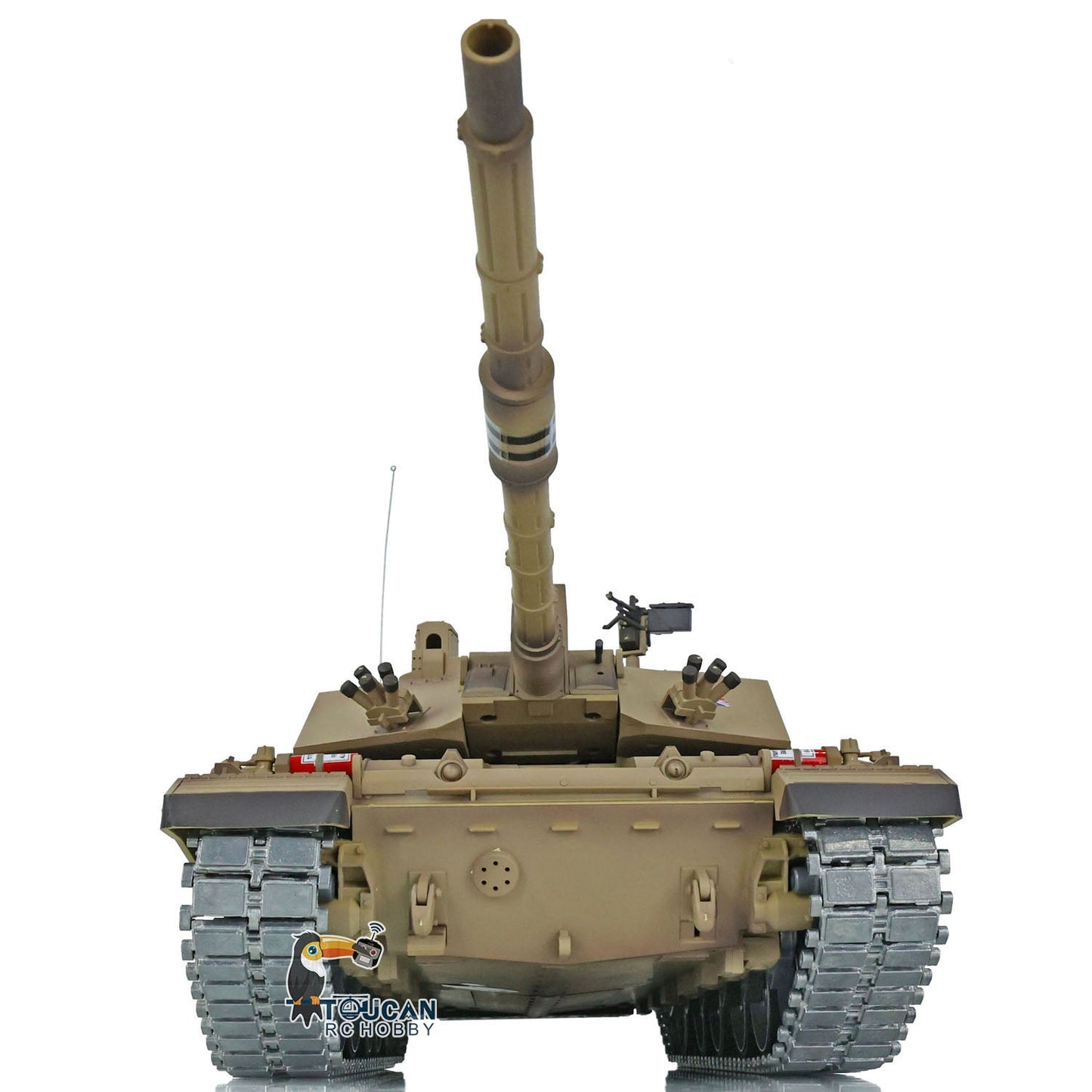 Henglong 1/16 2.4G TK7.0 British Challenger II 3908 RTR RC Tank 360 Degree Turret BB IR Smoke Metal Tracks Sprockets Idlers Road Wheels