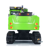 Upgraded 1/14 RC Hydraulic Excavator LR 914 5ways Valve Electric Digger Model RTR Construction Vehicle Frsky X14 Radio Battery