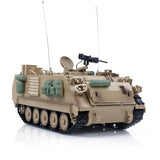 Tongde 1/16 RC Military Tank M2412-C M113A2 APC Turret Rotation 360 Degree Infrared LED Light Sound Remote Control Electric Toy