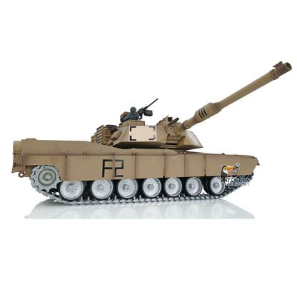HengLong 3918 RTR RC Tank Full Metal Chassis With Plastic Hull TK7.1 Leopard2A6 M1A2 Sound Main Board with 360 Degrees Turret Barrel Recoil BB