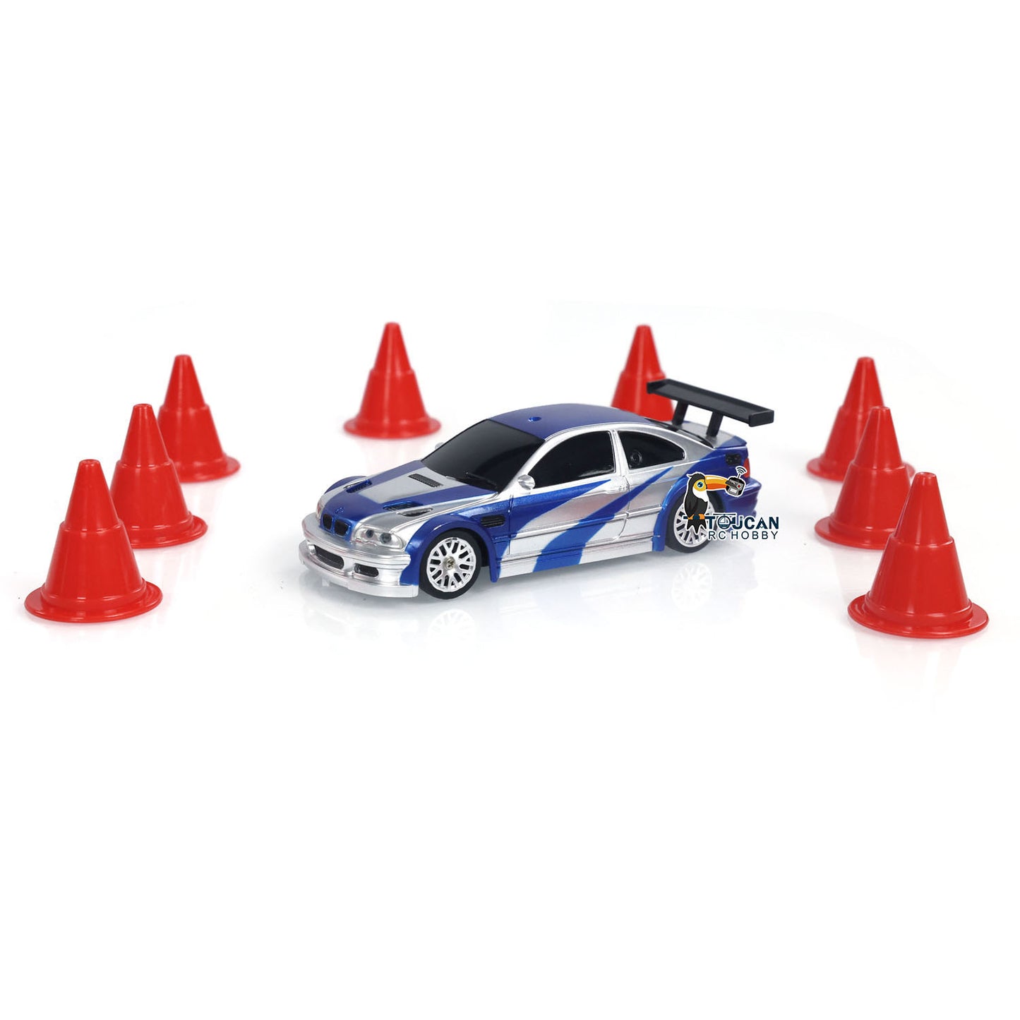 RC-Drift-Rennwagen im Maßstab 1/43, Gyro, 4WD, fahrbereit, Mini-Auto, Spielzeug, Hochgeschwindigkeitsmodell