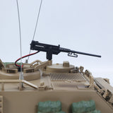 Tongde 1/16 RC Military Tank M2412-C M113A2 APC Turret Rotation 360 Degree Infrared LED Light Sound Remote Control Electric Toy