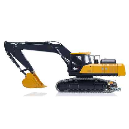 FROG-E400 1/14 Scale 25KG Heavy Metal Hydraulic Crawler Excavator 3 Pumps 4CH Valve Frsky X14