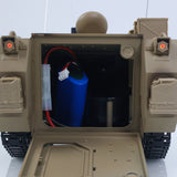 Tongde 1/16 RC Military Tank M2412-C M113A2 APC Turret Rotation 360 Degree Infrared LED Light Sound Remote Control Electric Toy