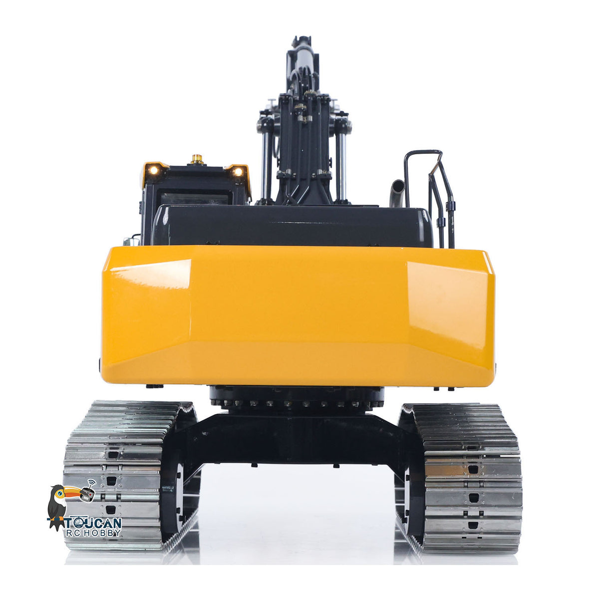 FROG-E400 1/14 Metal Hydraulic Excavator 3-Pump System 4CH Valve 25KG Frsky X14 No Battery