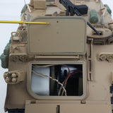 Tongde 1/16 RC Military Tank M2412-C M113A2 APC Turret Rotation 360 Degree Infrared LED Light Sound Remote Control Electric Toy