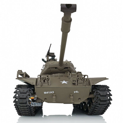 Henglong 1/16 TK7.0 Plastic 3838 USA M26 Pershing 3839 Walker Bulldog M41A3 RTR RC Tank Armored Vehicle Model IR BB 360 Degrees Turret Smoke