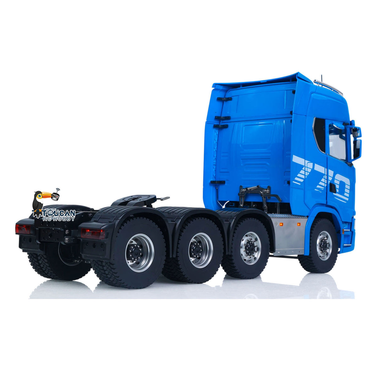 In Stock TOUCAN RC HOBBY 1/14 8x8 Remote Control Tractor Truck 2Speed Transmission RC Lorry Engineering Vehicle Metal Chassis Light Sound System