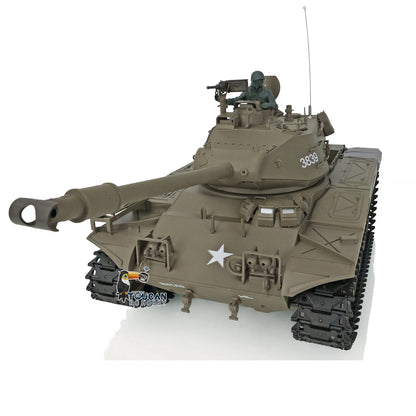Henglong 1/16 TK7.0 Plastic 3838 USA M26 Pershing 3839 Walker Bulldog M41A3 RTR RC Tank Armored Vehicle Model IR BB 360 Degrees Turret Smoke