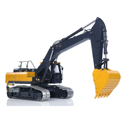 FROG-E400 1/14 Scale 25KG Heavy Metal Hydraulic Crawler Excavator 3 Pumps 4CH Valve Frsky X14