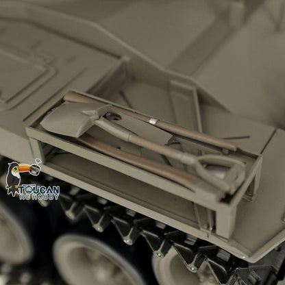 Henglong 1/16 TK7.0 Plastic 3839 USA Walker Bulldog M41A3 RTR RC Tank Infrared System BB Smoke Unit Sounds Lights Model