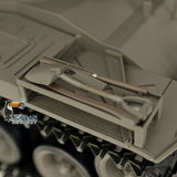 2,4 GHz 1/16 Maßstab TK7.0 Henglong Kunststoffversion Walker Bulldog Ready To Run Funkgesteuerter Panzer Modell 3839 Sound Rauch BB IR