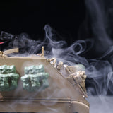 Tongde 1/16 RC Military Tank M2412-C M113A2 APC Turret Rotation 360 Degree Infrared LED Light Sound Remote Control Electric Toy