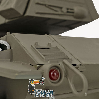Henglong 1/16 TK7.0 USA Walker Bulldog 3839 RTR RC Tank 360 Degrees Turret Infrared System BB Smoke Metal Sprockets Wheels Gearbox Tracks