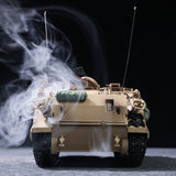 Tongde 1/16 RC Military Tank M2412-C M113A2 APC Turret Rotation 360 Degree Infrared LED Light Sound Remote Control Electric Toy