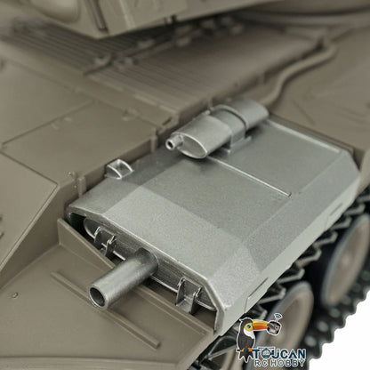 Henglong 1/16 Plastic TK7.0 USA Walker Bulldog 3839 RTR RC Tank FPV 360 Degrees Turret Smoke BB IR Sounds Lights Steel Driving Gearbox