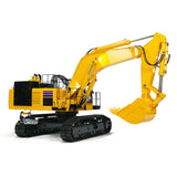 TYMX PC1250 Metal 1/8 RC Hydraulic Excavator Heavy Duty Construction Vehicle Brushless Motor for Model Collectors