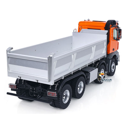 TOUCAN RC HOBBY Fast Free Shipping Kabolite 1/14 Electric RC Dump Truck K5703 8X8 Remote Control Tipper Model 2Speed Transmission Lights Sounds Battery Charger