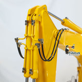 TYMX PC1250 Metal 1/8 RC Hydraulic Excavator Heavy Duty Construction Vehicle Brushless Motor for Model Collectors