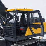 FROG-E400 1/14 Scale 25KG Heavy Metal Hydraulic Crawler Excavator 3 Pumps 4CH Valve Frsky X14