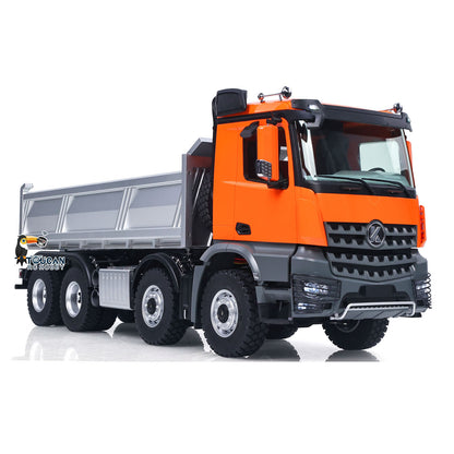 TOUCAN RC HOBBY Fast Free Shipping Kabolite 1/14 Electric RC Dump Truck K5703 8X8 Remote Control Tipper Model 2Speed Transmission Lights Sounds Battery Charger