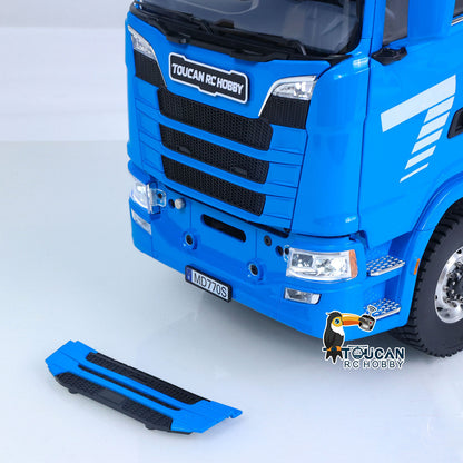 In Stock TOUCAN RC HOBBY 1/14 8x8 Remote Control Tractor Truck 2Speed Transmission RC Lorry Engineering Vehicle Metal Chassis Light Sound System