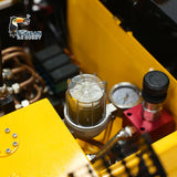 TYMX PC1250 Metal 1/8 RC Hydraulic Excavator Heavy Duty Construction Vehicle Brushless Motor for Model Collectors