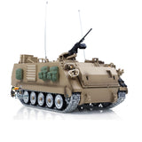 Fast Free Shipping TD 1/16 RC Tank M2412-C M113A2 APC Infrared Turret Rotary 360 Degree Remote Control Electric Military Vehicle Metal Tracks Idler Wheels