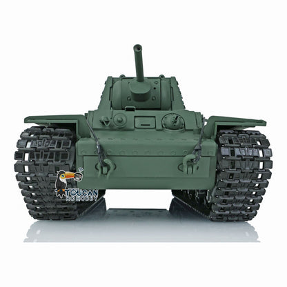 Henglong 1/16 TK7.0 Plastic Panther G Soviet KV-1 RTR RC Tank 3879/3878 Model BB IR Smoke FPV 360 Degrees Turret Metal Barrel Steel Gearbox