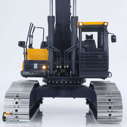 1/14 FROG-E400 Ready to Operate Metal RC Excavator w/Triple Pump Hydraulic System Frsky X14 Radio No Charger