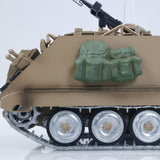 TD 1/16 RC Tank M2412-C M113A2 APC Infrared Turret Rotary 360 Degree Remote Control Electric Military Vehicle Metal Wheels