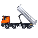 Fast Free Shipping Kabolite 1/14 Electric RC Dump Truck K5703 8X8 Remote Control Tipper Model 2Speed Transmission Lights Sounds Battery Charger