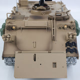TD 1/16 RC Tank M2412-C M113A2 APC Infrared Turret Rotary 360 Degree Remote Control Electric Military Vehicle Metal Wheels