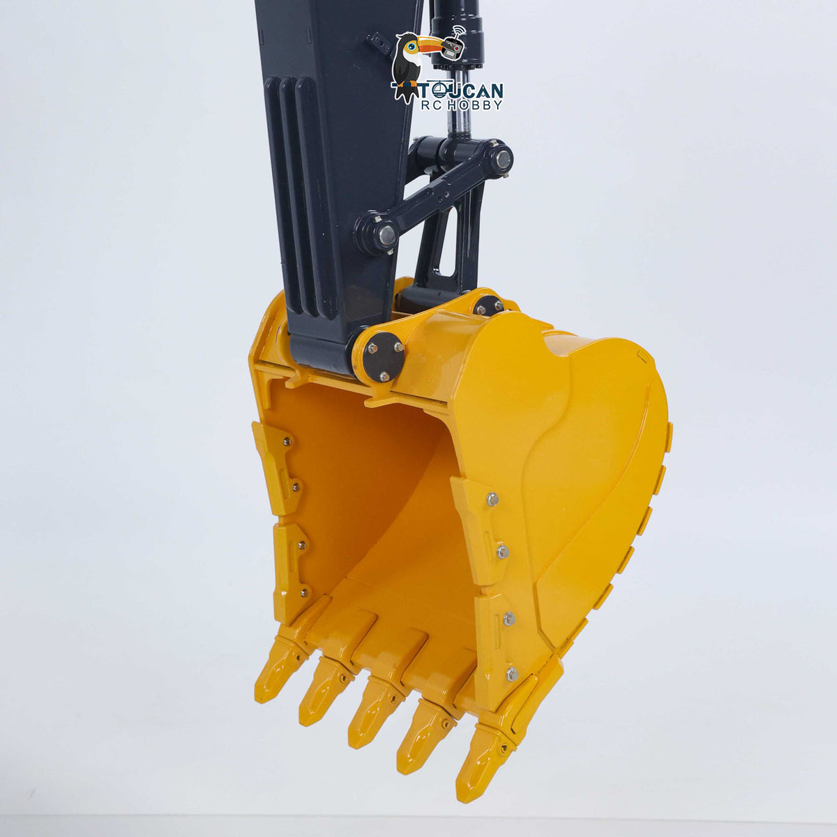 FROG-E400 1/14 Metal Hydraulic Excavator 3-Pump System 4CH Valve 25KG Frsky X14 No Battery