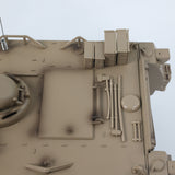 TD 1/16 RC Tank M2412-C M113A2 APC Infrared Turret Rotary 360 Degree Remote Control Electric Military Vehicle Metal Wheels