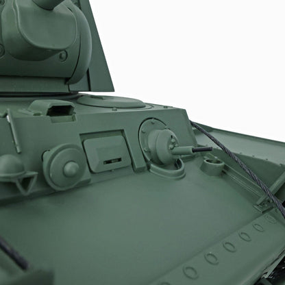 Henglong 1/16 TK7.0 Promotion Soviet Union KV-1 RTR RC Tank 3878 360 Degrees Turret Smoke BB IR Metal Barrel Tracks Sprockets Idlers Wheels Gearbox
