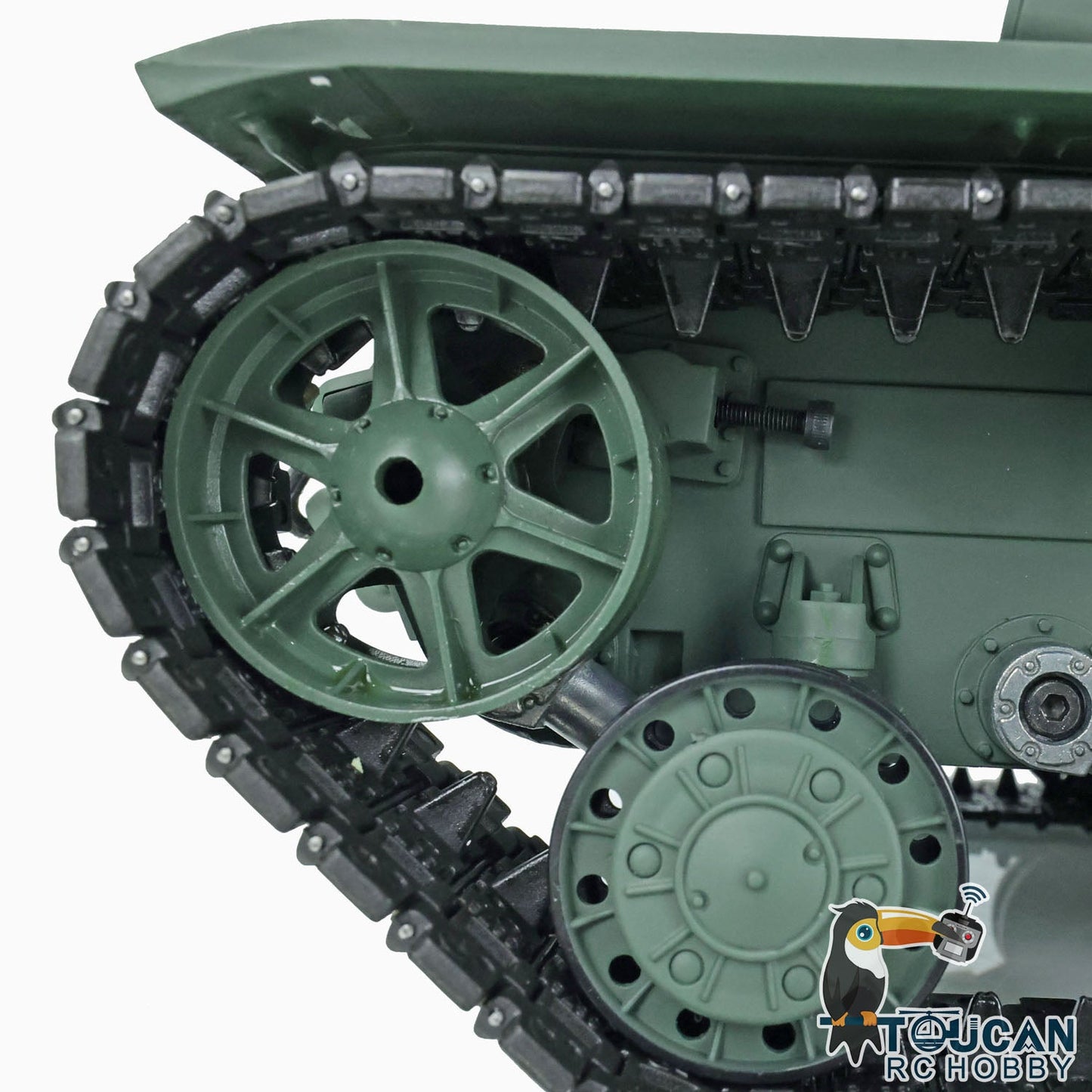 Henglong 1/16 TK7.0 Plastic Soviet KV-1 RTR RC Tank 3878 Military Vehicle Light Sound Smoke BB Unit Infrared Combat System