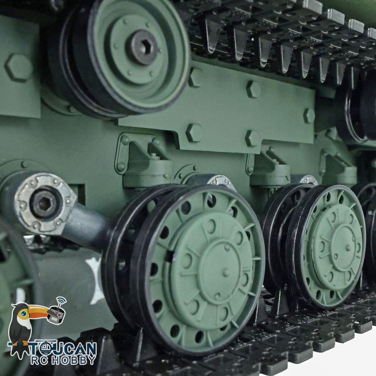 Henglong 1/16 TK7.0 Plastic Soviet KV-1 RTR RC Tank 3878 Military Vehicle Light Sound Smoke BB Unit Infrared Combat System