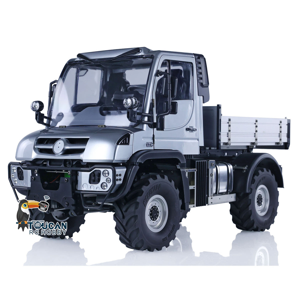 1/10 U423 4X4 RC Geländewagen Ferngesteuertes Rock Crawler Auto PNP Version Metalleimer Lackiert Zusammengebaut 