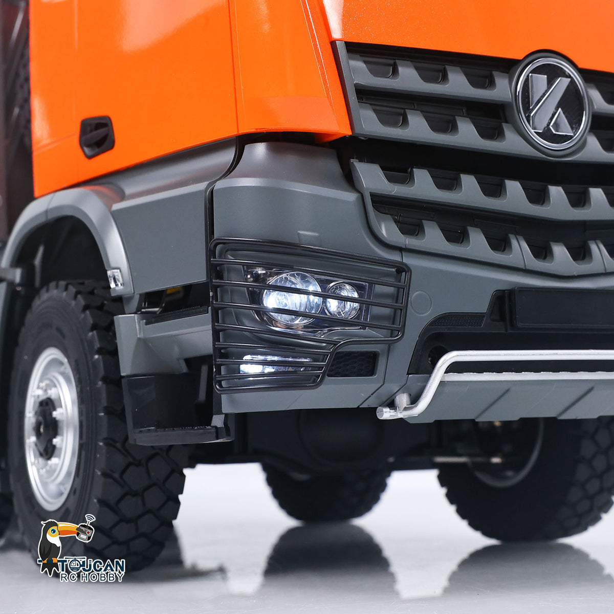 TOUCAN RC HOBBY Fast Free Shipping Kabolite 1/14 Electric RC Dump Truck K5703 8X8 Remote Control Tipper Model 2Speed Transmission Lights Sounds Battery Charger